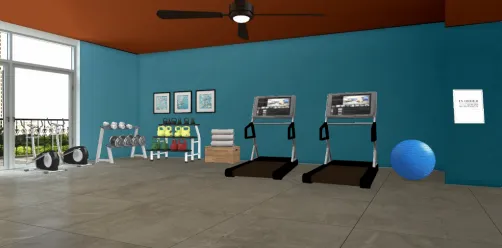 Gym room... 