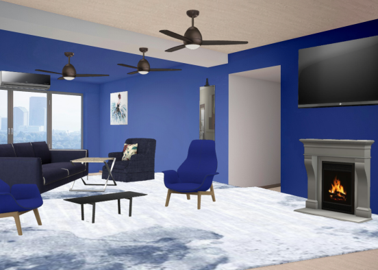 Faiths Living room Design Rendering