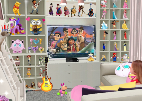 Disney dünyası🍭🍭 Design Rendering