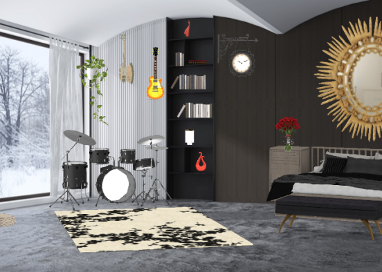 Dreamy room Design Rendering
