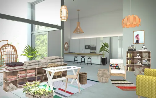 Casa atelier de praia