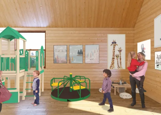 day care  Design Rendering