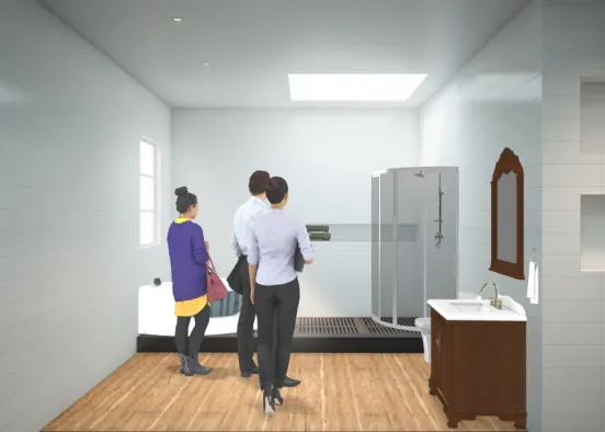 looking at a new house Design Rendering