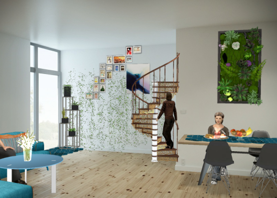 # Living room # save tree  Design Rendering