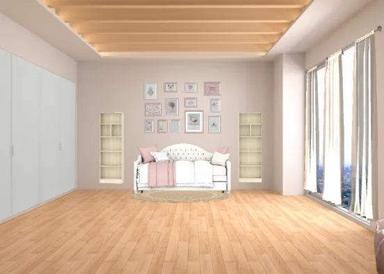 The 1st Bedroom Design Rendering