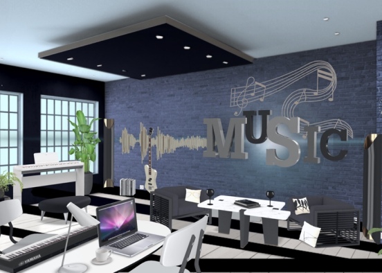 B&B MUSIC STUDIO Design Rendering