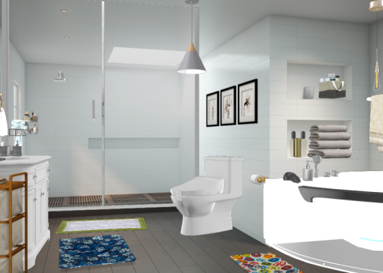 Bathedroom Design Rendering