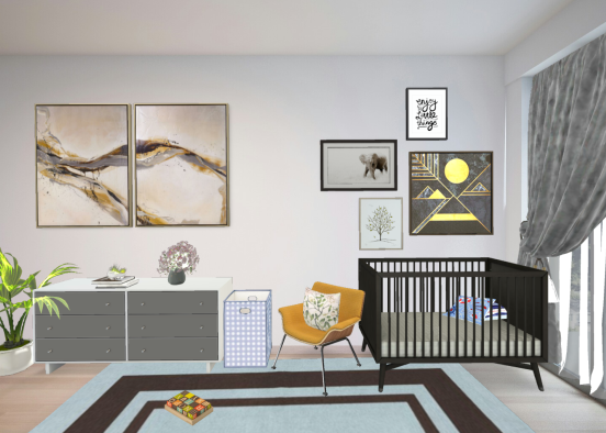 Super baby room😉😊 Design Rendering