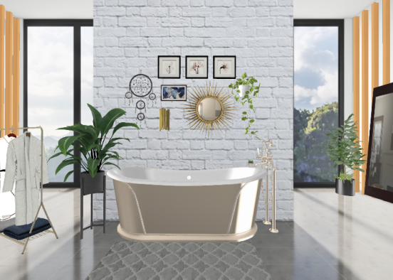 Luxury bathroom 🛁🚿🧽💡💸 Design Rendering