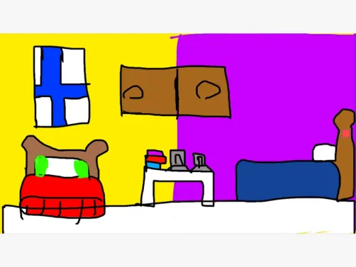Holly And Lemon’s Dorm Ilustration