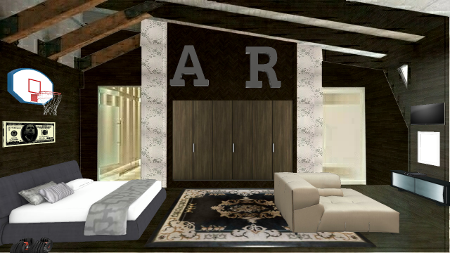 Aarons room Design Rendering