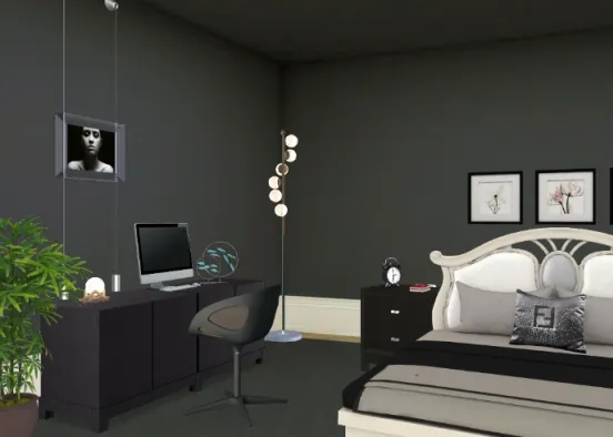 Mi habitación (ya que en la vida real no tengo) Design Rendering