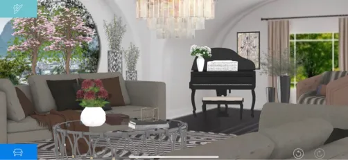 industrial living room 