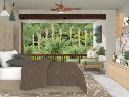 tropical Bedroom 