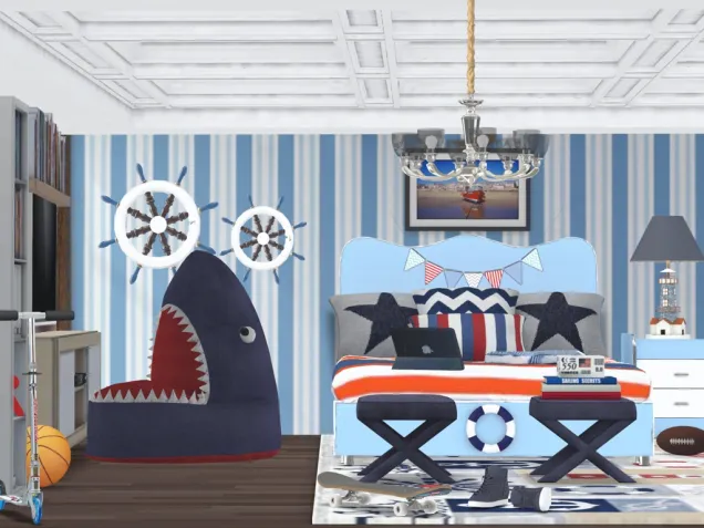 A yacht styled playroom ⛵️ 