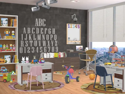 COVID Friendly Child Therapist Office 