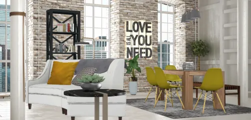 Apartamento pequeño juvenil 