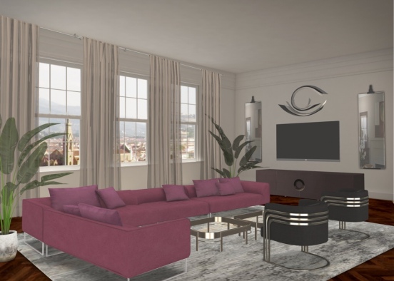 Renee future living room Design Rendering