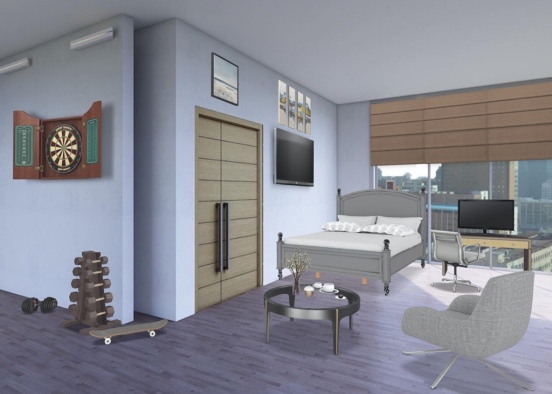 young apartment Design Rendering