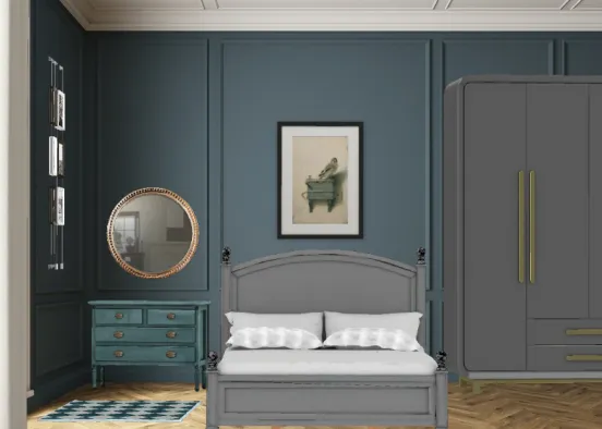 Luxury bedrooms Design Rendering