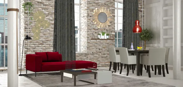 Professional interior design created with Homestyler 3D design software