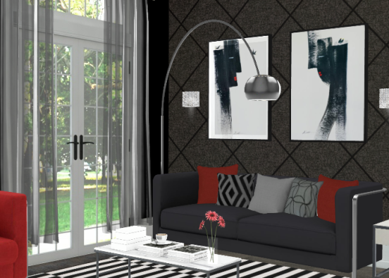 Elegant Livingroom 🌹 Design Rendering