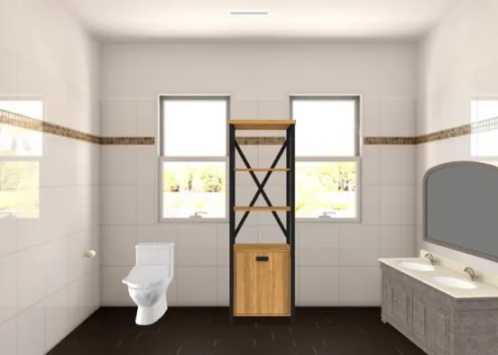 Dream house bathroom Design Rendering