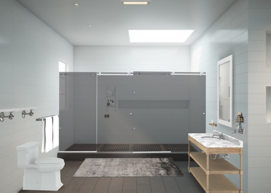 dream bathroom Design Rendering