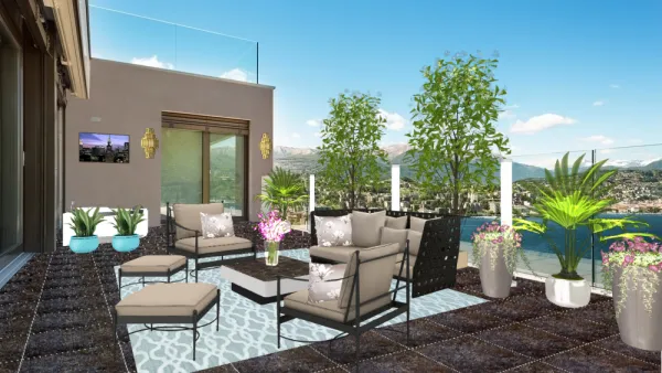 Professional interior design created with Homestyler 3D design software