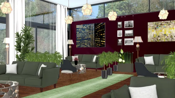 Professional interior design created with Homestyler 3D design software