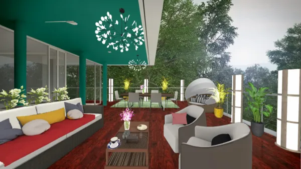 Professional interior design created with Homestyler 3D design software