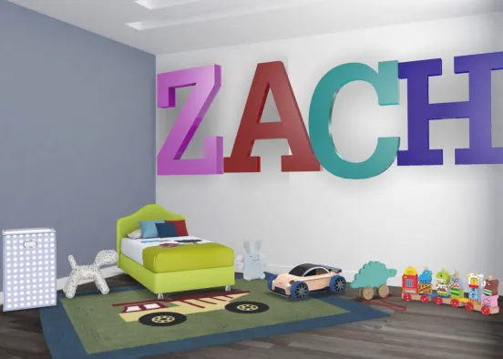 Zach’s room Design Rendering