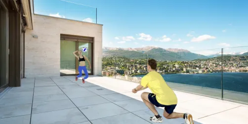 Praticando esporte