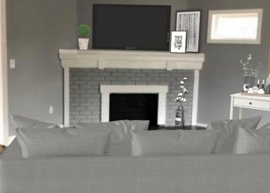 Comfort Zone Living Room Design Rendering