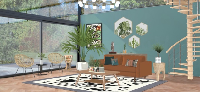 Modern, Tropical, And African!