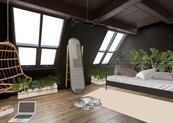 attic room Design Rendering