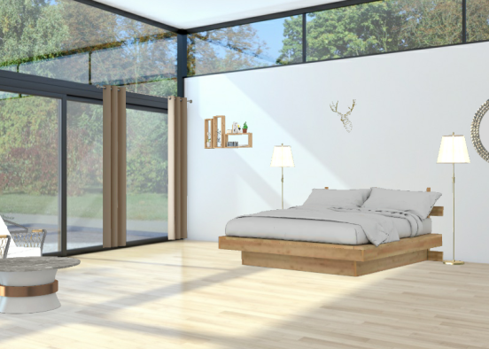 Chambre à coucher design Design Rendering