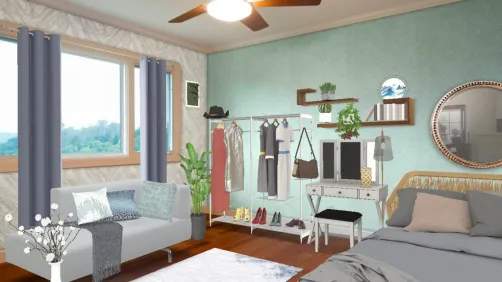 low budget bluish modern theme 