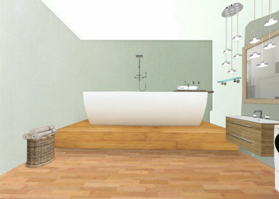 Ванна 6 Design Rendering