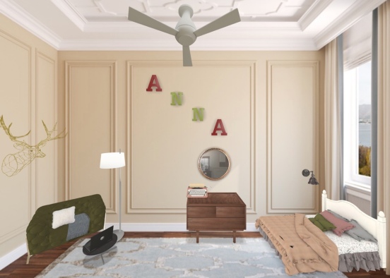 Anna’s room Design Rendering