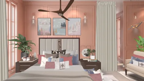 Pink Bedroom