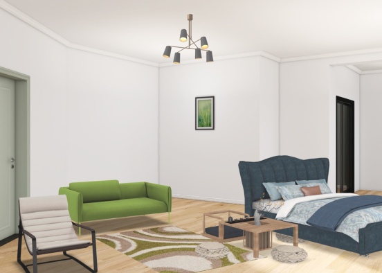 Arron's dream bedroom Design Rendering