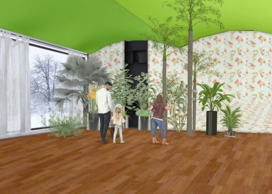 plant 🌱 room  Design Rendering