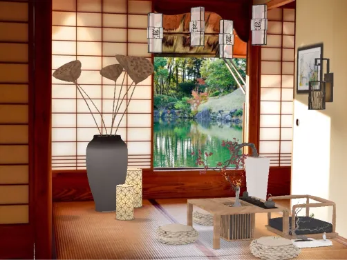 Japanese tea room