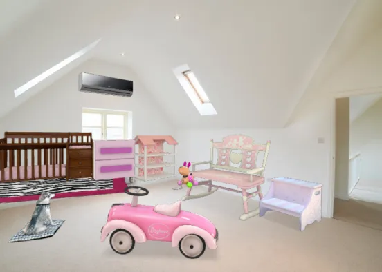 Baby  room  By Nicole  Design Rendering