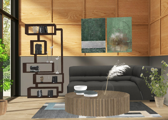 Little Livingroom Design Rendering