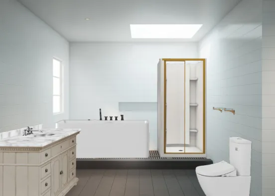 Banheiro Design Rendering