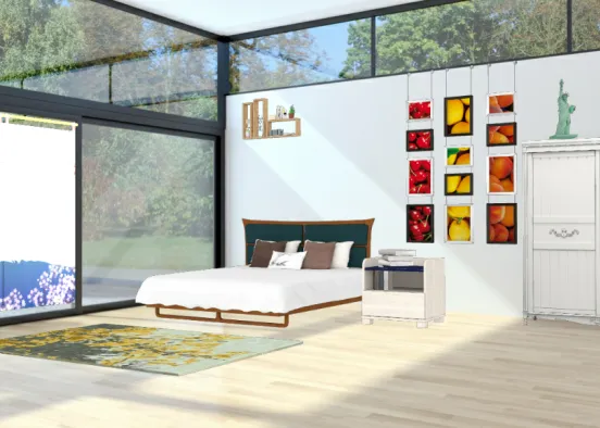 Bedroom design !!! Design Rendering