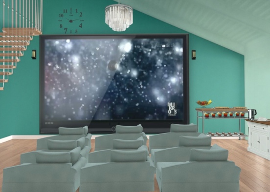 movie theater 🎥  🍿  Design Rendering