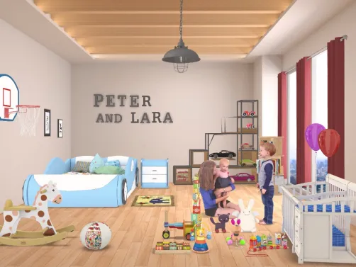 The siblings' room